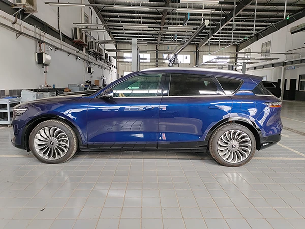 EV Cars 2021 Voyah Free Blue Electric Car