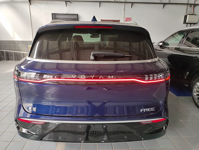 EV Cars 2021 Voyah Free Blue Electric Car