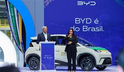 اولین وسیله نقلیه در کارخانه BYD برزیل از خط خارج شد